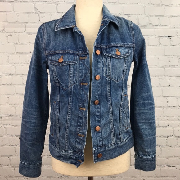 Madewell Classic Denim Jacket Briarwood 